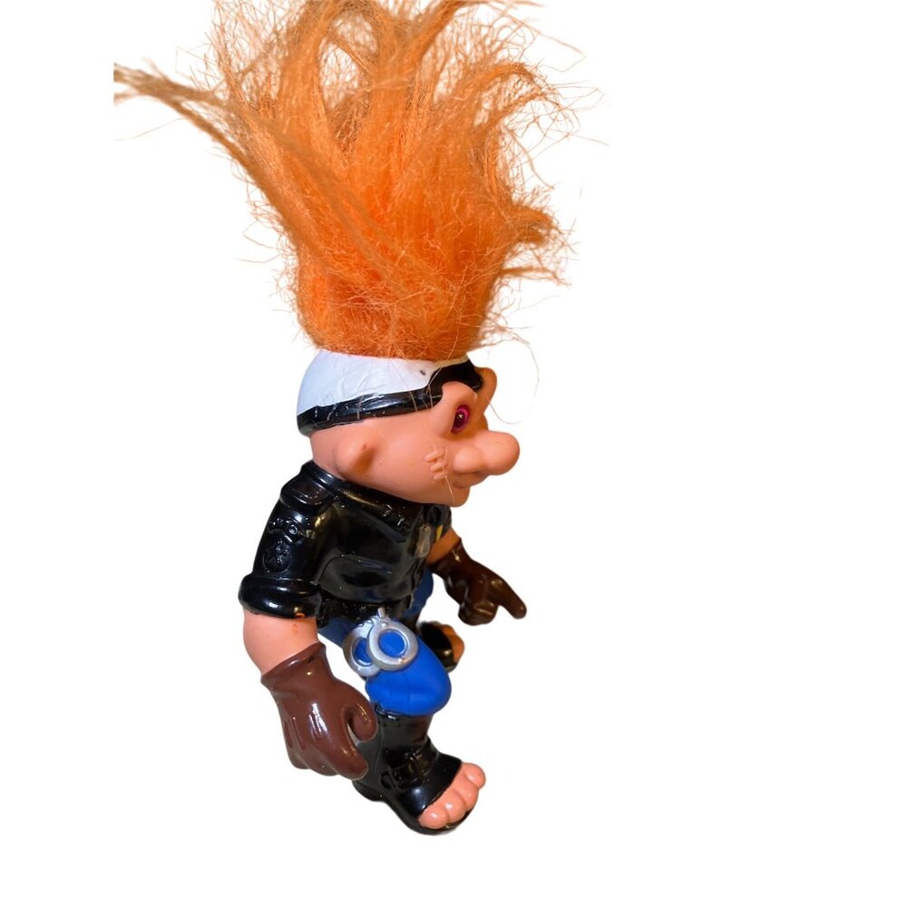1992 Hasbro Battle Trolls Officer PaTroll Action Figure 4.5" - Picture 6 of 10